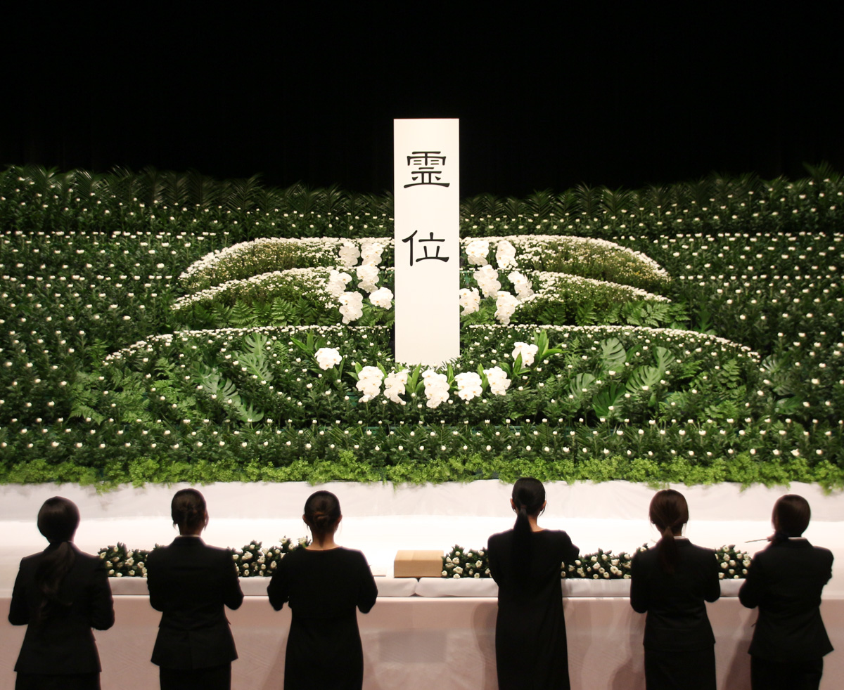 解剖体慰霊祭の様子