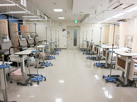 外来化学療法室の設備