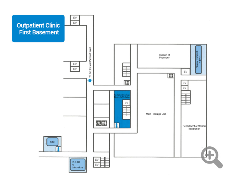 Outpatient Clinic
                          First Basement