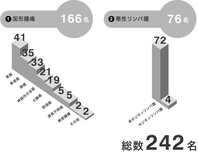 平成29年度疾患別入院患者数グラフ